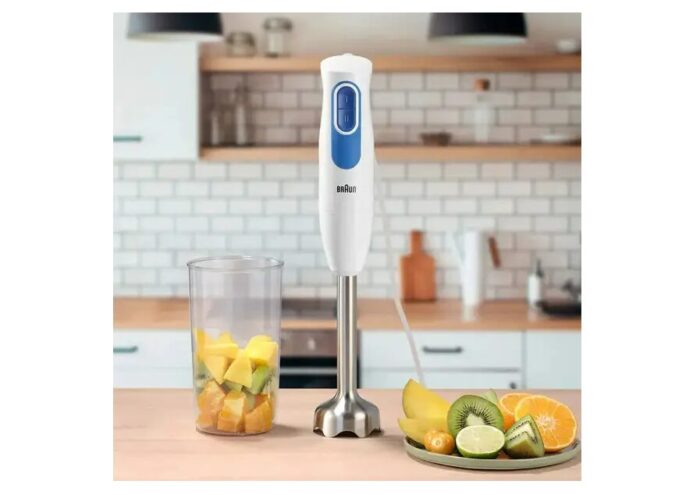 Braun MultiQuick 2 Hand Blender, 600W, 600ml, White/Blue - MQ20001MWH - Image 8