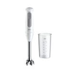 Braun MultiQuick 5 Hand Blender MQ50236M, 1000W, 21 Speeds + Turbo, 500ml Chopper, Whisk, 600ml Beaker, PowerBell VPlus, SplashControl, White - Image 6