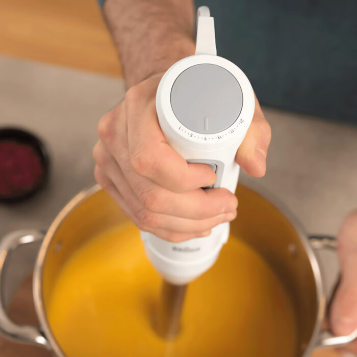 Braun MultiQuick 5 Hand Blender MQ50236M, 1000W, 21 Speeds + Turbo, 500ml Chopper, Whisk, 600ml Beaker, PowerBell VPlus, SplashControl, White - Image 9