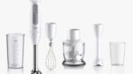 Braun MultiQuick 5 Vario Hand Blender MQ5245WH, 1000W, 21 Speeds, 1.25L Jug Blender, White/Grey - Image 8