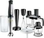 Braun MultiQuick 5 Pro MQ55755M Hand Blender, 1000W, 25 Speeds, EasyClick Plus, 4-Piece Accessory Set, Black - Image 3