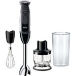 Braun MultiQuick 5 Pro MQ55755M Hand Blender, 1000W, 25 Speeds, EasyClick Plus, 4-Piece Accessory Set, Black - Image 5