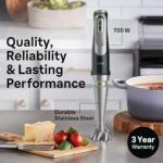 Braun MultiQuick 9 Hand Blender MQ9187XL with 8 Attachments, 700W, ActiveBlade Technology, Black - Image 6