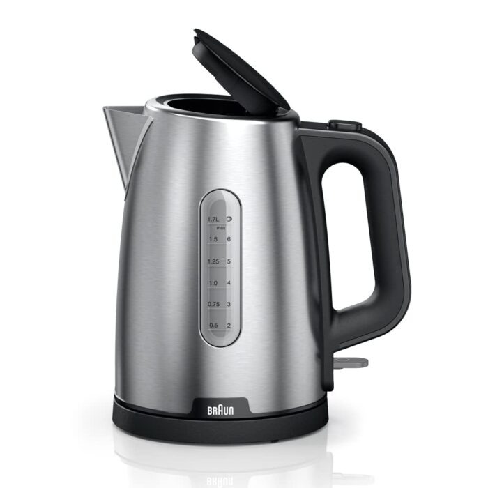Braun Breakfast1 WK1100WH Electric Kettle, 1.7L, 2200W, White - Image 6