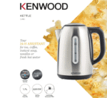 Kenwood ZJM01.AOBK Stainless Steel Cordless Electric Kettle, 2200W, 1.7L - Image 10