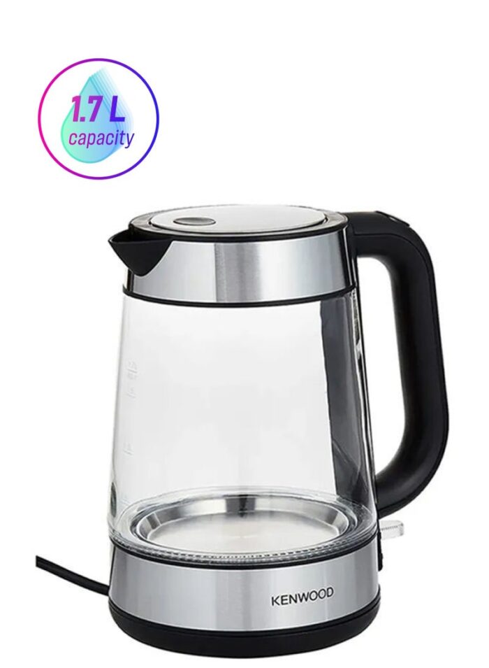 Kenwood ZJM01.AOBK Stainless Steel Cordless Electric Kettle, 2200W, 1.7L - Image 4