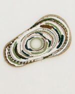 Bohemian Woven Wall Art, 155 × 85 cm, Green/White - Image 4