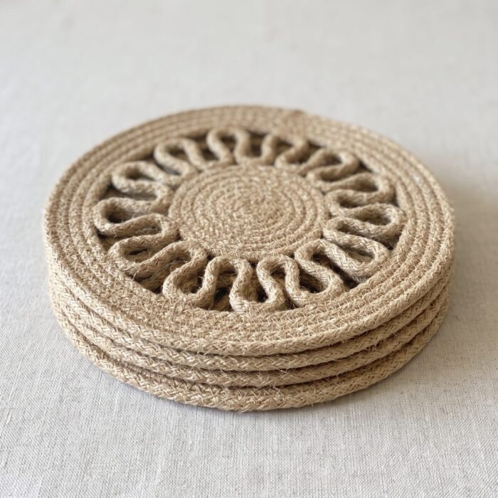 Hollow Space Jute Cutlery for Tabletop - Image 7