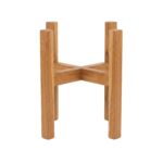 Square Wooden Plant Stand for Indoor & Outdoor, 50 × 30 cm - Image 3