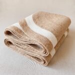 Earthen Circle Jute Rug, 100 cm diameter, Beige/Off-white - Image 5