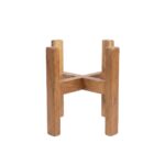 Square Wooden Plant Stand for Indoor & Outdoor, 50 × 30 cm - Image 8