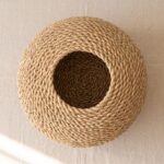 Round Halfa Vase, 40 cm, Natural - Image 6