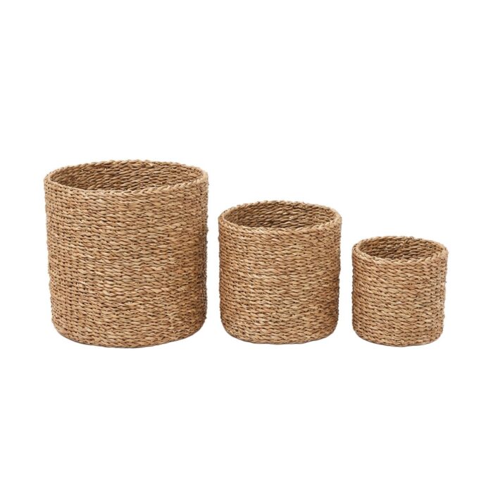 Handwoven Halfa Storage Box for Bathroom & Kitchen, 17 cm, 20 cm, 25 cm, 30 cm, 40 cm - Image 8