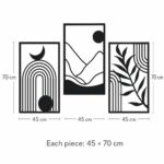 Boho Rainbow dimensions
