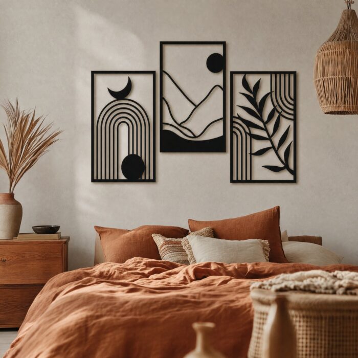 Boho Rainbow styled at home